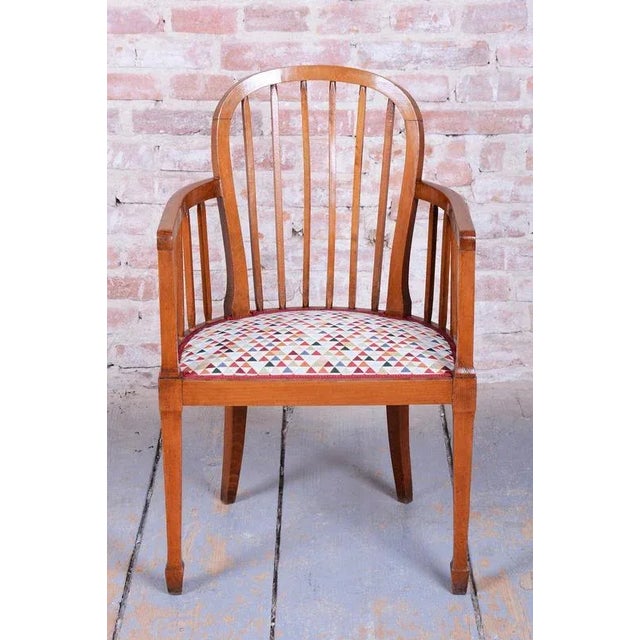 Art Deco Armchair in Beech, France, 1930s For Sale - Image 3 of 10