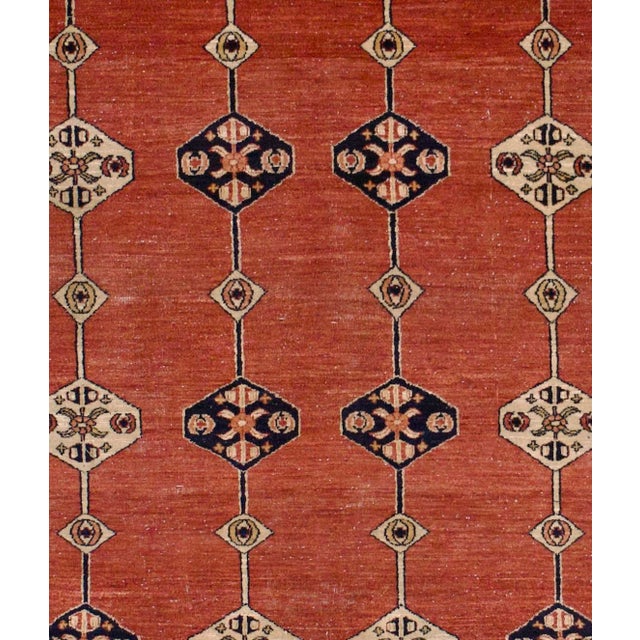 Persian Fine Vintage Persian Gabbeh Rug 6’0” X 7’0” For Sale - Image 3 of 5