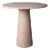Le Cou Travertine Round Dining Table 43" For Sale