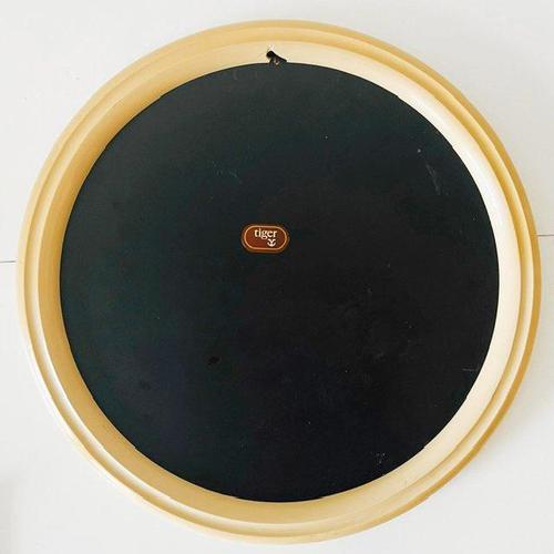 Glass Vintage Space Age Tiger Wall Mirror, 1970s For Sale - Image 7 of 8