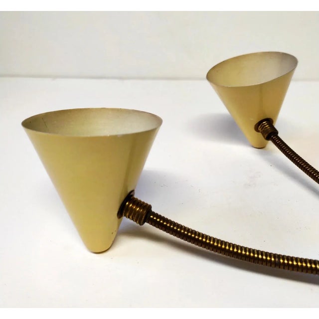 Mid-Century Modern Beige Wall Light from Arredoluce, 1950s For Sale - Image 3 of 8