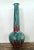 Vintage Tall Ceramic Glazed Ribbed Vase For Sale In West Palm - Image 6 of 12