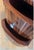 Brown Art Deco Style Desk in Walnut For Sale - Image 8 of 11
