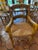 1970s French Country Vintage Style Oval Kitchen Dining Table & 8 Chairs For Sale - Image 5 of 8