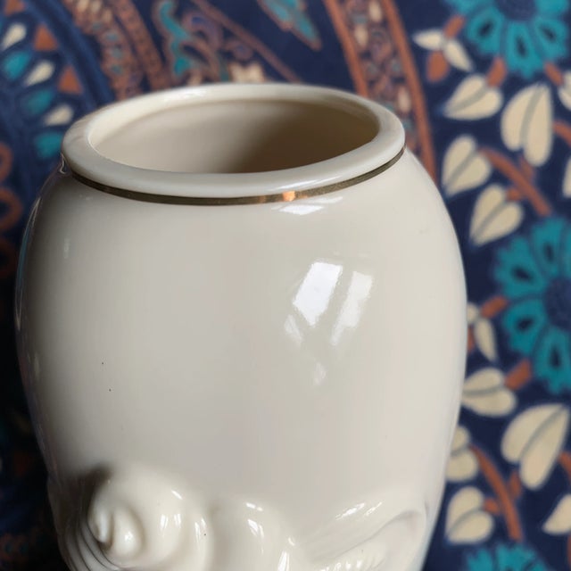 1980s Lenox Porcelain Rosebud Collection Vase For Sale - Image 9 of 13