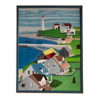 Vintage Seascape Painting For Sale