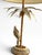 Gold Vintage Maitland-Smith Parrot-in-Palm-Tree Table Lamp in the Glamorous Hollywood Regency / Palm Beach Regency Traditio For Sale - Image 8 of 12