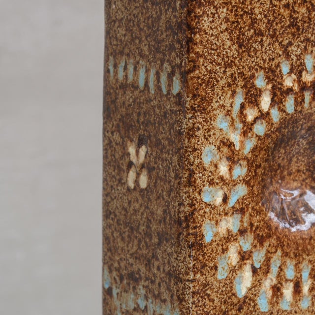 Mid-Century Modern Mid-Century Ceramic Zsolnay Vases, 1950s, Set of 2 For Sale - Image 3 of 15