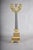 19th Century 19th Century French Gilt Bronze Five-Light Candelabrum with Fluted Column For Sale - Image 5 of 10