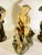 18th century folk art carving of two saints and a Christ figure. Lovely group of images of faith and devotion. Carved in...
