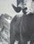 Vintage Bighorn Ram Wildlife Photograph Framed Black & White Mountain Photo For Sale - Image 10 of 11