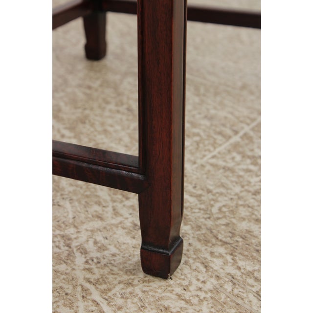 Vintage Chinese Rosewood 4 Stack Nesting Tables For Sale - Image 14 of 15
