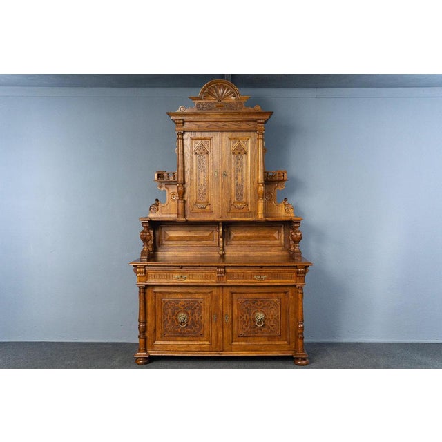 Object: Buffet cabinet Epoch & style: Wilhelminian era - second half of the 19th century Features - elegant and practical...