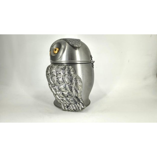 Owl-Shaped Ice Bucket, Italy, 1960s For Sale - Image 6 of 11