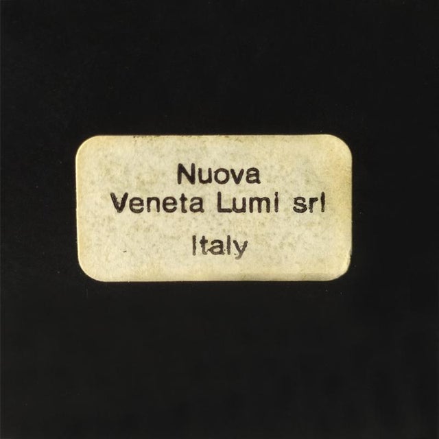 Metal Vintage White Table Lamp by Veneta Lumi, 1970s For Sale - Image 7 of 8