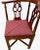 Wood Hickory Chair Georgian Mahogany Corner Chair For Sale - Image 7 of 10