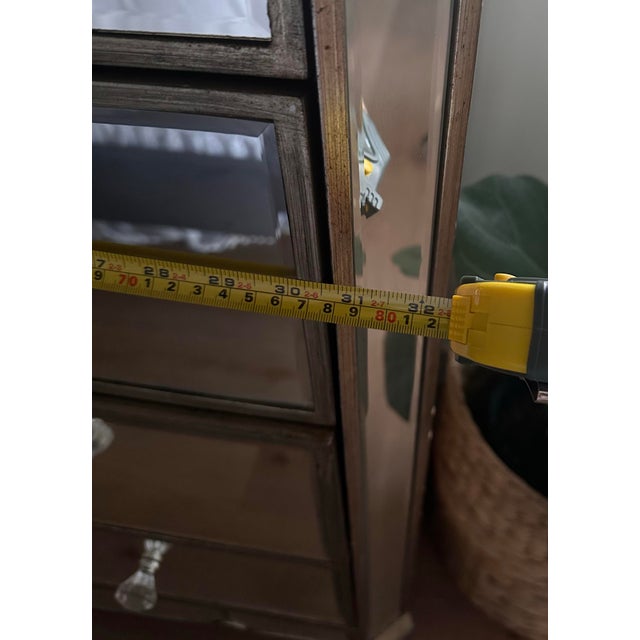 Wood Vintage 4-Drawer Dresser For Sale - Image 7 of 12