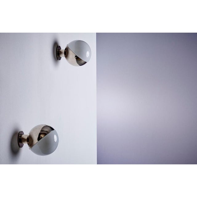 Louis Poulsen Vilhelm Lauritzen Wall Lamps Model 10630 attributed to Tue Poulsen for Louis Poulsen, 1940s, Set of 2 For Sale - Image 4 of 16