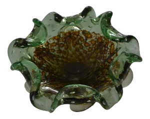 1950s Vintage Murano Glass Bowl