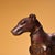 Bronze Vintage Chinese Bronze Standing Hunting Dog With Gilded Patina For Sale - Image 8 of 9
