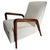 Mid-Century Italian Armchair in Wood and Fabric in the style of Paolo Buffa, 1950 For Sale - Image 12 of 12