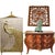 Wood Antique Camphor Wood Screen Chinese Jumu Panel Lotus and Birds Openwork For Sale - Image 7 of 10