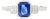 Cushion Cut Blue Sapphire Diamond Engagement Ring in 18k Gold Size 5.5 For Sale