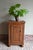 Antique Oak Wooden Spinde Cabinet For Sale - Image 9 of 10