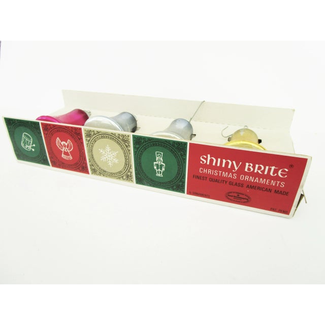 Glass 1960s Blown-Glass Bell Shaped Ornaments, S/11 For Sale - Image 7 of 8