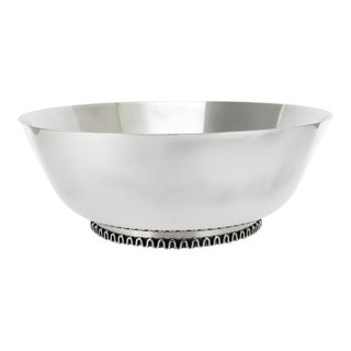 Vintage Sigvard Bernadotte Georg Jensen Modernist Sterling Silver Bowl No. 904 For Sale