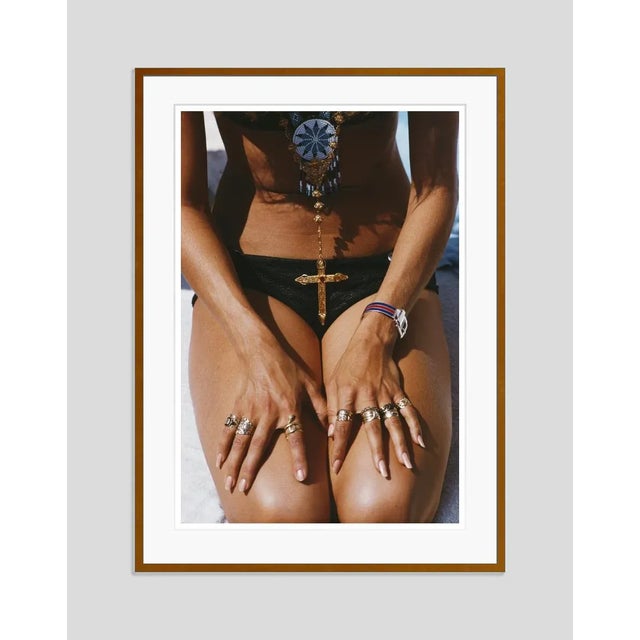 Modern Capri Tan 1968 by Slim Aarons Framed C-Print For Sale - Image 3 of 3