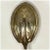 An antique serving spoon with gold wash bowl and a griffin and scrolling flowers on the handle. STYLE Aesthetic Movement...
