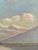 Vintage Signed Mountain Lake Landscape Oil Painting For Sale - Image 4 of 13