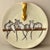 Antique Early 20th Century Arts & Crafts J & C Bavaria Porcelain Lemon Server Dish With Hand Painted Mice by Hecklin Studio Mpls. Circa 1920 For Sale - Image 4 of 9