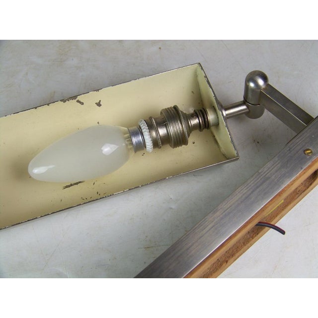 Functionalism Wall Adjustable Lamp, 1920s For Sale - Image 6 of 10