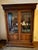 Antique French display cabinet, circa 1910. Purchased from an antique dealer and family-owned for many years. Features...