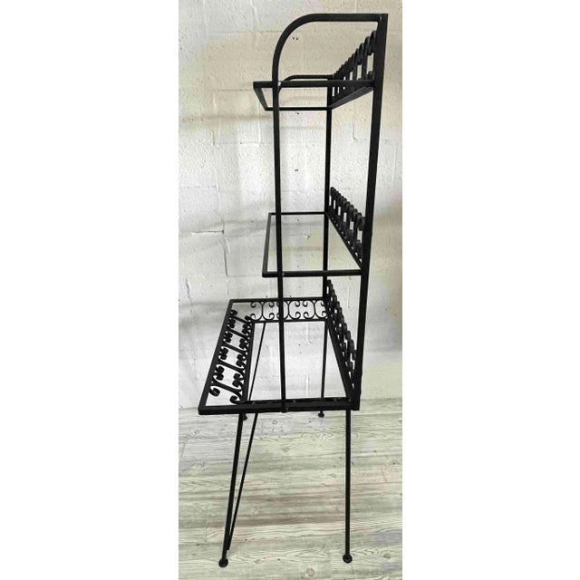 Mid 20th Century Ribbon ?âtagére/ Server by Maurizio Tempestini For Sale - Image 11 of 13