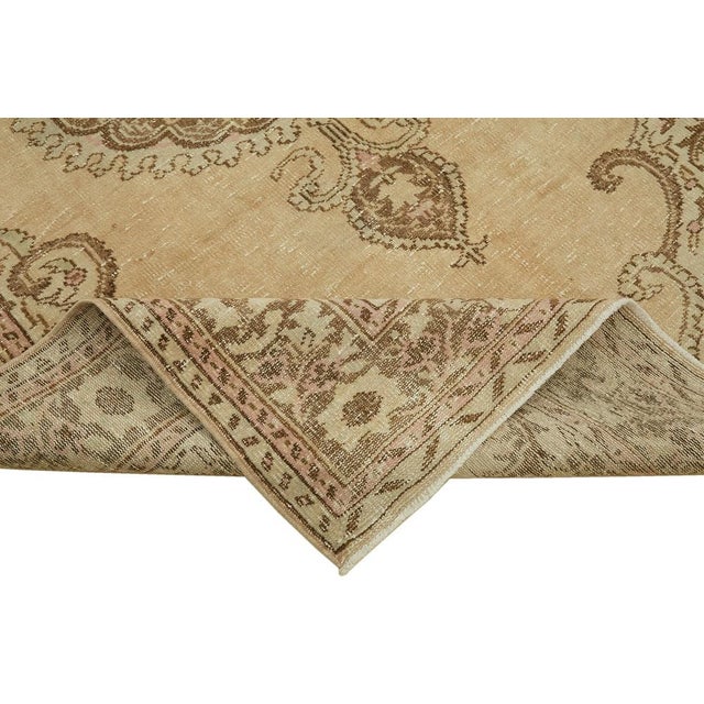Vintage Turkish Area Rug For Sale - Image 6 of 7