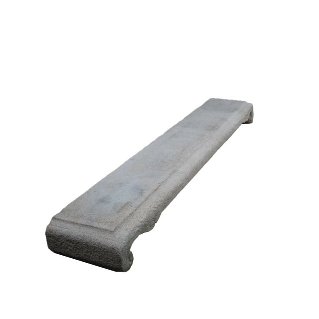 Chinese Late 19th Century 93" Long Low Garden Bench or Stepper For Sale - Image 3 of 9
