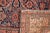 Raspberry Red Antique Mission Malayer Rug - 4'3" x 6'5" For Sale - Image 8 of 13