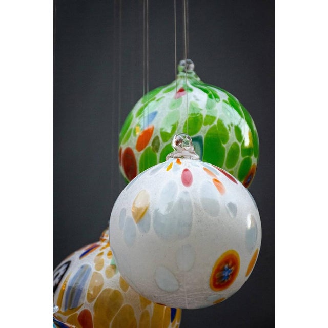 Murano Glass Christmas Ornaments from Ribes the Art of Glass, 2004, Set of 6 For Sale - Image 4 of 15
