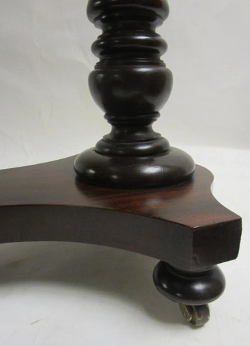 19th C Regency English Mahogany Adjustable Reading Writing Table Writing Desks