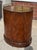 Traditional Directoire Style Maitland Smith Oval Mahogany Night Stand End Table For Sale - Image 3 of 5