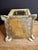 Rare 1897 Custom Cast Iron Safe Bank Engraved Plaque Brass Door Provenance Bertoia 8.6lb For Sale - Image 13 of 18