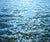 Glare on the waves.Modern Original Painting. For Sale