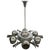 Italian Pop Art Space Age Chrome Ceiling Lamp With Six Balls, 1960s For Sale