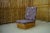 Wood Vintage Rattan Lounge Chair, 1950s For Sale - Image 7 of 8