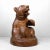 Hokkaido Kibori Kuma Bear in Carved Wood, Japan, 1950s For Sale - Image 3 of 10