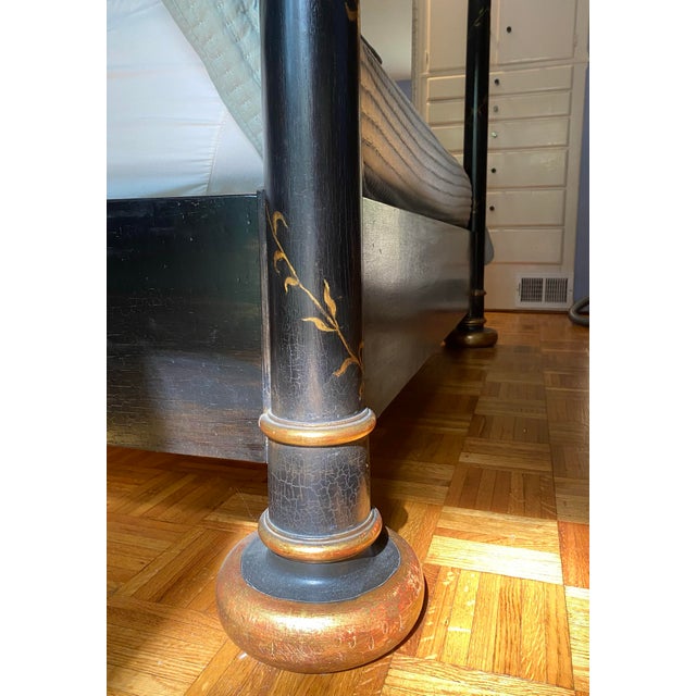 Black Rose Tarlow Prince Charles Queen Size Bed For Sale - Image 8 of 12