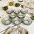 These 1960s Digsmed Denmark smoke glass bowls are commonly found in teak serving tray sets. These bowls typically feature...